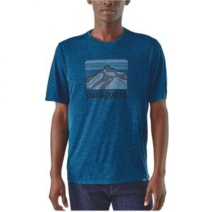 Patagonia Teal Graphic Men's Tee